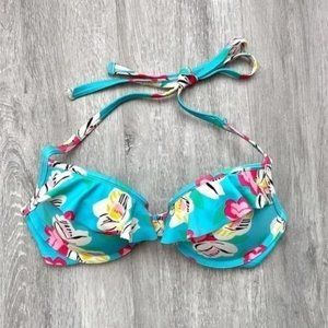 Aerie Floral Bikini Top (32B)